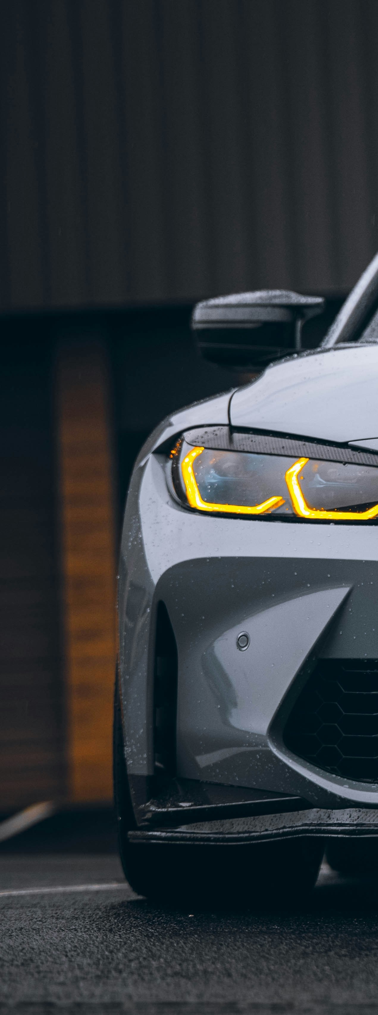 BMW M3 Competition front quarter